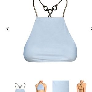 NWT VIX PAULA HERMANNY Halter swim top